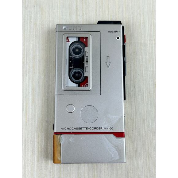 SONY Microcassette Corder M-100‎ - Picture 1 of 14